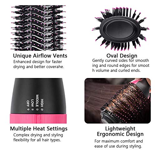 One Step Hair Professional Salon Hot Air Brush Hair Dryer