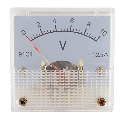DC0-10V Analog Panel Voltmeter Voltage Meter Measuring Gauge Class 2.5