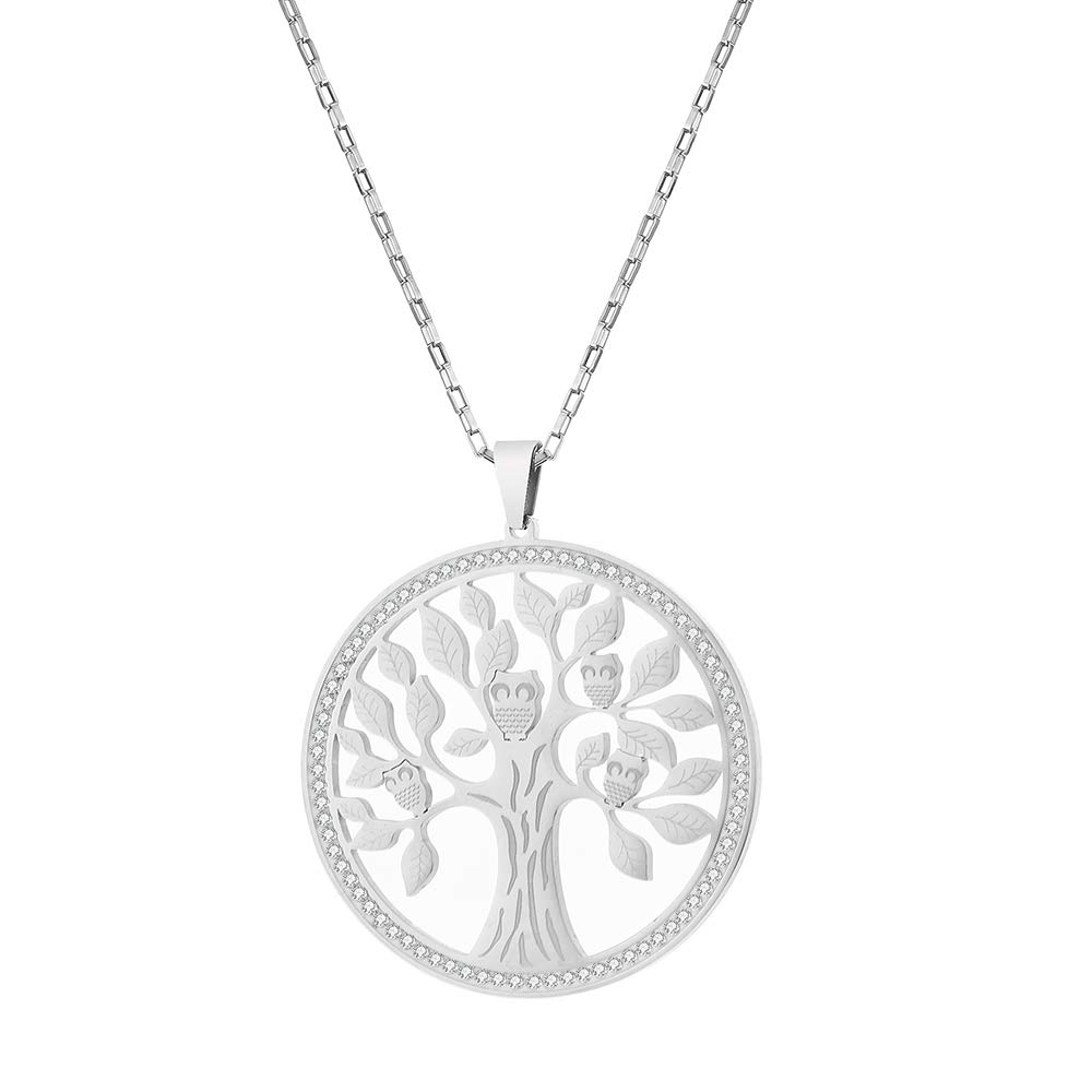 PengJin Women Tree of Life Y Necklace Sweater Chain Lasso, a Beautiful Birthday Gift for Girls