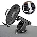 Aleuto – Adjustable Hands Free Phone Mount for Windshield/Car Dashboard/Vent in Vehicle – Phone Holder with Optional Air Vent Mount – Universal Cell Phone Holder: Android, Samsung Galaxy, iPhone 8 ++