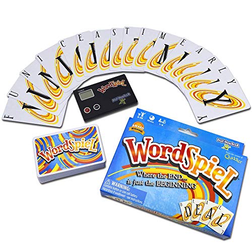 WordSpiel — Card Game — Make A Word Using Part of the Word Before — Family Fun Game Night — For