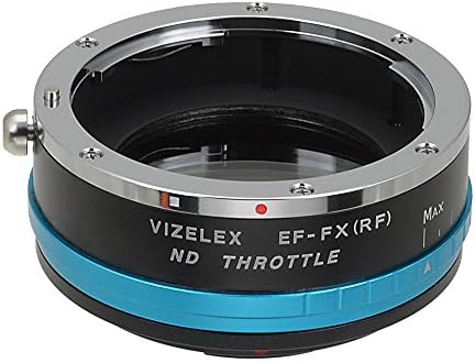 Vizelex ND Throttle Lens Adapter Compatible with Canon EF Full Frame Lenses on Fujifilm X-Mount Cameras