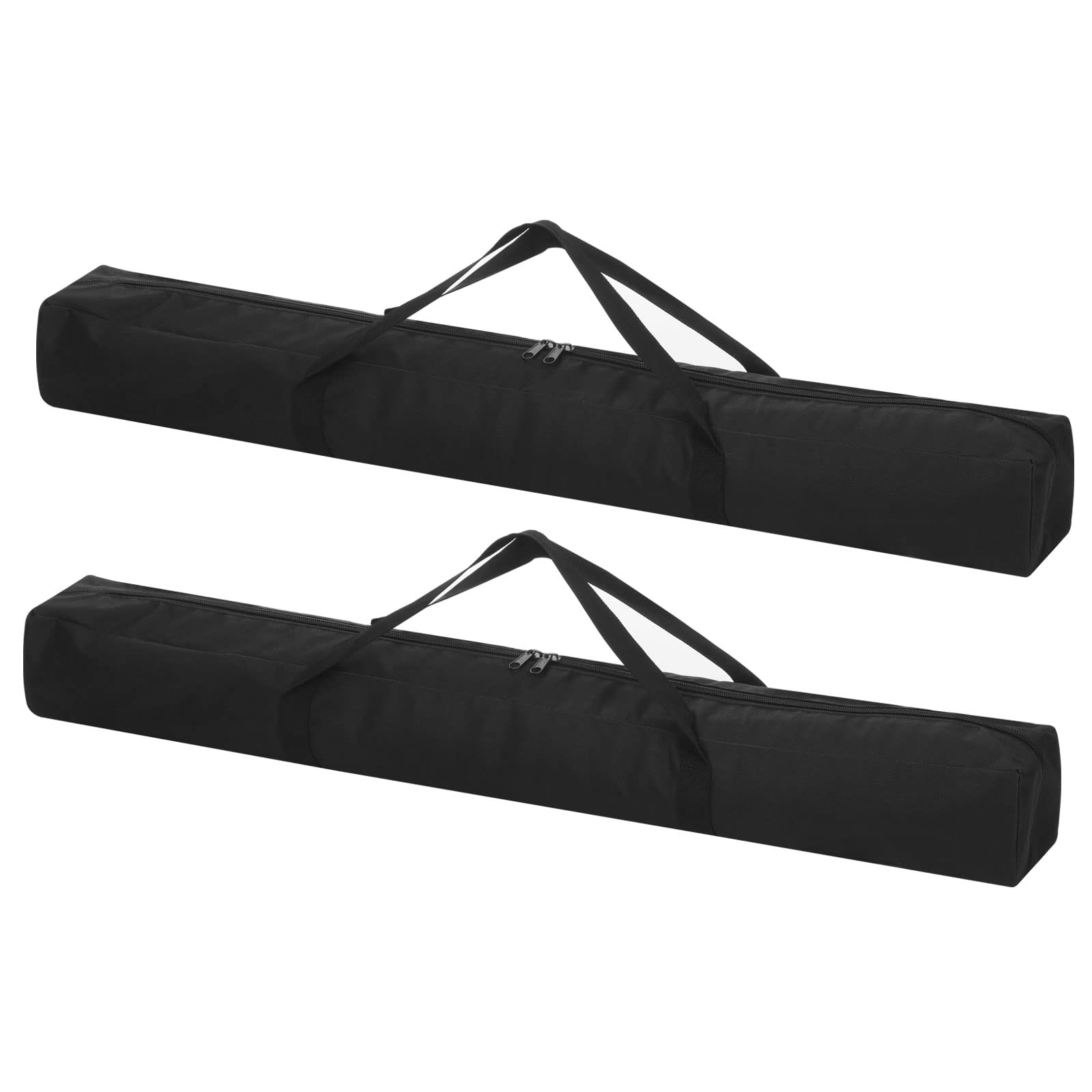 PATIKIL 31 Inch Tripod Monopod Case Bag, 2 Pack Nylon Folding Chair Storage Bag Camping Bag Replacement Tripod Carrying Case with Shoulder Strap for Outdoor Travel Camping, Black