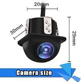 KIMISS Car Waterproof HD Night Vision Backup Camera 170 Wide Angle Rear View view 8