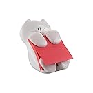 Post-it CAT-330 Cat Dispenser and Super Sticky Z Notes Pad, Red, 90 Sheets