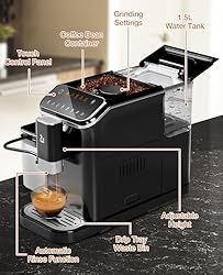 GarveeTech fully automatic espresso machine