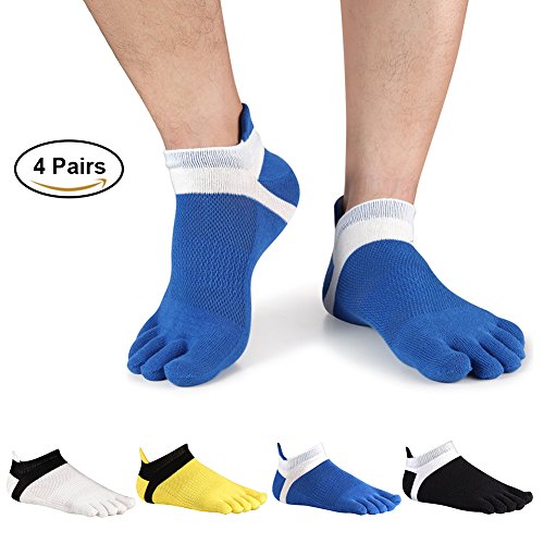 Toe socks No Show Five Finger Socks Cotton Athletic Running Socks For Men Women