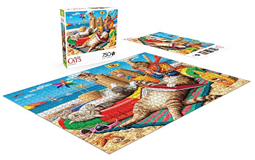 Buffalo Games - Steve Read - Beachcombers - 750 Piece Jigsaw Puzzle For Adults -Challenging Puzzle Perfect for Game Nights - Finished Size is 24.00 x 18.00