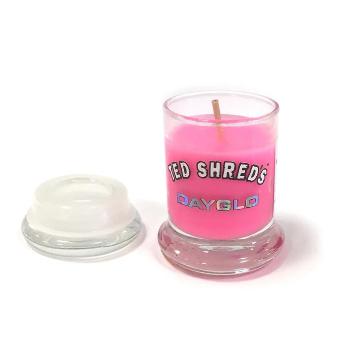 Ted Shred's Unisex Adult Candle, Pink, Single