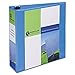 Avery Heavy-Duty View 3 Ring Binder, 3" One Touch Slant Rings, Holds 8.5" x 11" Paper, 1 Light Blue Binder (05601) primary