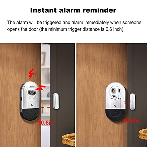 SANJIE Door Alarm for Home Wireless Door Alarms for Kids Safety with