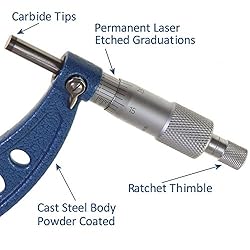 Anytime Tools Outside Micrometer Professional Grade