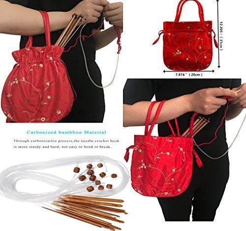 3 Carbonized+Crochet+Tunisian+Plastic+Knitting