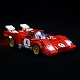 Kyglaring LED Lighting Kit Only Lights Set Designed for Lego 1970 Ferrari 512 M 76906 Model Building Kit - Without Lego Set (Classic Version)