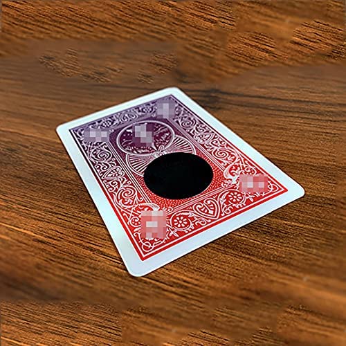 Color Changing Black Hole Magic Tricks Card Hole Vanishing Magic Magician Close Up Street Illusion Gimmicks Mentalism Puzzle Toy