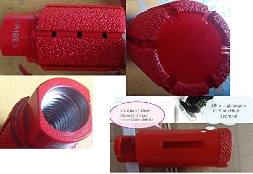 1 3/8" Diamond Brazed Zero Tolerance Drum Wheels 1-3/8 Inch Diamond Welded Core Drill Bits for granite marble ceramics sinkwork cut hole saw concrete polishing travertine grinding quartz grinding