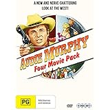 Audie Murphy 4 Film Westerns Collection (The Wild and The Innocent/Six Black Horses/Gunpoint/The Guns of Fort Petticoat)