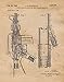Original Rifle Patent Art Poster Print - 11x14 Unframed - Great Wall Art Decor Blueprints Gift for Outdoorsman, Man Cave, Garage, Mountain Lodge Cabin, Club House, Big Boy's Room