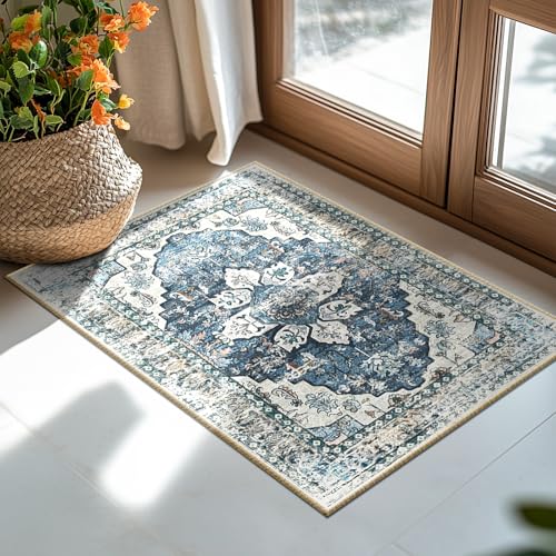 BESTSWEETIE Washable Boho Area Rug