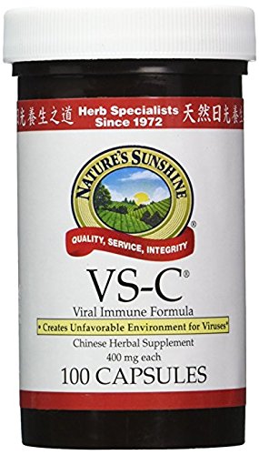 NATURE'S SUNSHINE VS-C Chinese Capsules, 100 Count NATURE'S SUNSHINE VS-C Chinese Capsules, 100 Count