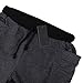 Men's Summer Active Wear Pants Novelty Stylish Light Weight Skinny Open Bottom Sweatpants (L, Dark Grey)