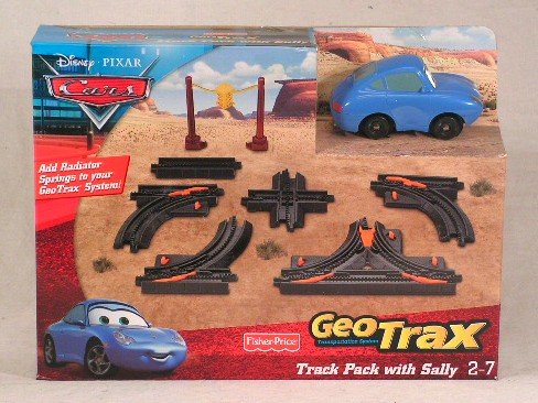Fisher-Price Geotrax Cars Elevation Track Pack with Sally