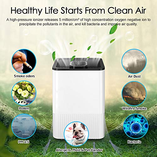 Nobebird A8 hepa-Filter-air-purifiers White