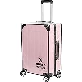 FABULWAY Suitcase Cover Clear PVC Luggage Protector Cover Transparent Travel Luggage Covers for Suitcase waterproof Wheeled Suitcase Cover (30"')