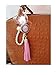 Alpha Kappa Alpha Sorority Tassel AKA Pendant Keychain/Purse/Bag Accessory