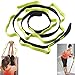 Sahara Sailor Stretch Strap, Exercise Stretch Band with 10 Loops to Increase Flexibility for Yoga Pilates Physical Therapy Ballet Stretches