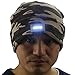5 LED Lighted Night Fishing Camping Hunting Hiking On-Off Knitted Beanie Hat Cap