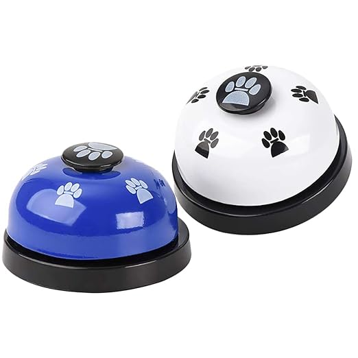 Anjetan 2PCS Pet Training Bell Lightweight Cat Call Bell Dog Service