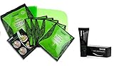 5 Neutriherbs 45 Min Ultimate Body Wraps Applicators & Body Defining Gel (15ml) - it Really works to Tone Tighten Firm Detox & Hydrate, Shapewear Waist Trimmer Bonus Slimming Shape Up Wrap Strap
