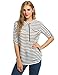 ANGVNS Women Casual Long Sleeve V Neck Chiffon Blouse with Zipper