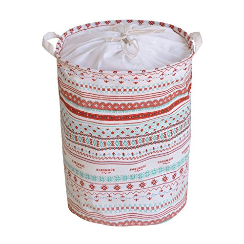 Betwoo Foldable Nursery Laundry Hamper Dirty Clothes Storage Baskets