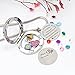 Friendship Love Gift, Best Friends Pendant Necklace, Floating Living Memory Locket with Birthstone Charm
