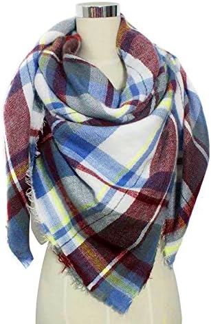 Tartan Wrap Plaid Shawl Warm Blanket Scarf StellarChic (No 9 elliott bay)