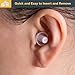 dBSounds Premium Clear Silicone Ear Plugs Hearing Protection. in-Ear Professional High Fidelity Active Guard Filters 28dB from Sound & Noise. Prevent Long Term Damage for Work, Equipment, Concerts