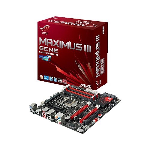 ASUS Maximus III Gene Mainboard Sockel 1156 Intel P55 16GB DDR3 Speicher Mikro-ATX