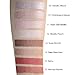 Matte Metallic Liquid Lipstick Long Lasting Waterproof Lip Gloss, No Caking, Kiss-Proof, Rose Gold Metallic