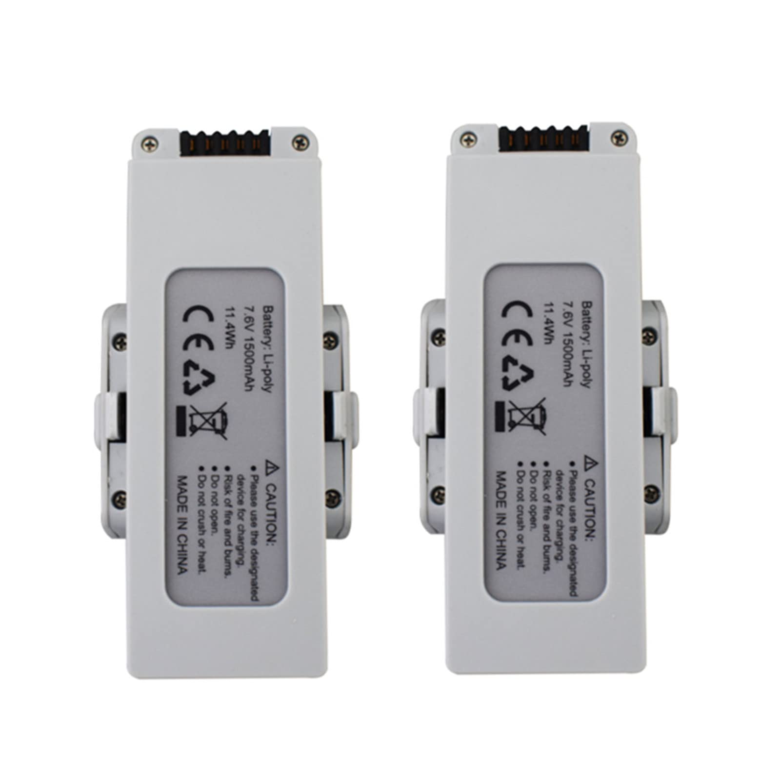 ZYGY 2PCS 7.6V 1500mah lithium battery for HS510 F30 Brushless folding quadcopter rc drone Battery