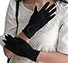 knolee Women's Lace Touch Screen Lined Thick Warmer Winter Gloves,Black