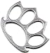 Brass knuckles knucks hand-to-hand combat weapon embroidered applique iron-on patch S-1278
