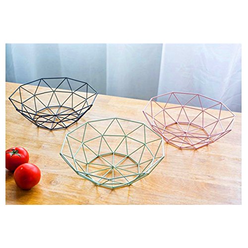 XICHENGSHIDAI Iron Fruit Basket Bowl Vegetables Basket Rack Display Stand