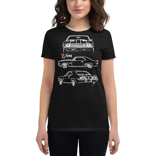 Classic Corvette C6 Z06 Outline Art T-Shirt - 2007 Sports Car Tee | Unisex Custom Design Shirt