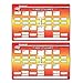 Longacre 52-22528 Chassis Set-Up/Tire Chart, 1 Pad/50 Sheets