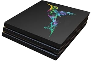 MightySkins Skin Compatible with Sony PS4 Pro Console - Strange Smoke | Protective, Durable, and Unique Vinyl Decal wrap Cove