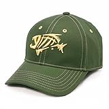 G. Loomis A-Flex Contrast Stitch Cap, Forest, M/L