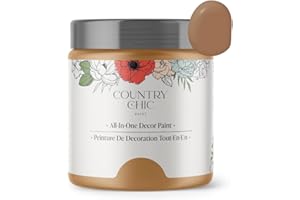 Country Chic All-in-One Chalk Paint for Furniture, Cabinets, Home Decor, Eco-Friendly, Matte Finish, Built-In Primer & Top Co