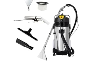 BAIODNB Commercial Carpet Cleaner Machine, 60L 3-in-1 Professional Carpet Vacuum Cleaner, Industrial Steam Cleaner Deep Steam Cleaner for Hotels, Offices